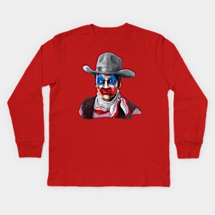 John Wayne Gacy Kids Long Sleeve T-Shirt